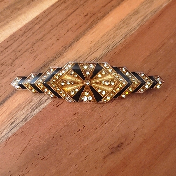 Vintage Pierre Bex FrenchBrooch Art Deco Revival - Picture 1 of 7